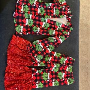 Boutique grinch outfit